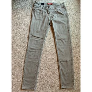 Khaki skinny pants